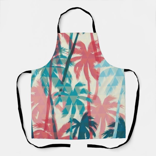 Tablier Palm tree pattern (Recto)