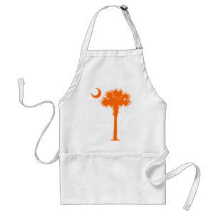 Tablier Palmetto orange