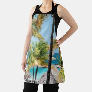 Tablier Palmier des Caraïbes Délice #2 #tropical #wall #ar