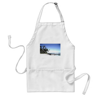 Tablier Palmiers exotiques & Plage Paradise