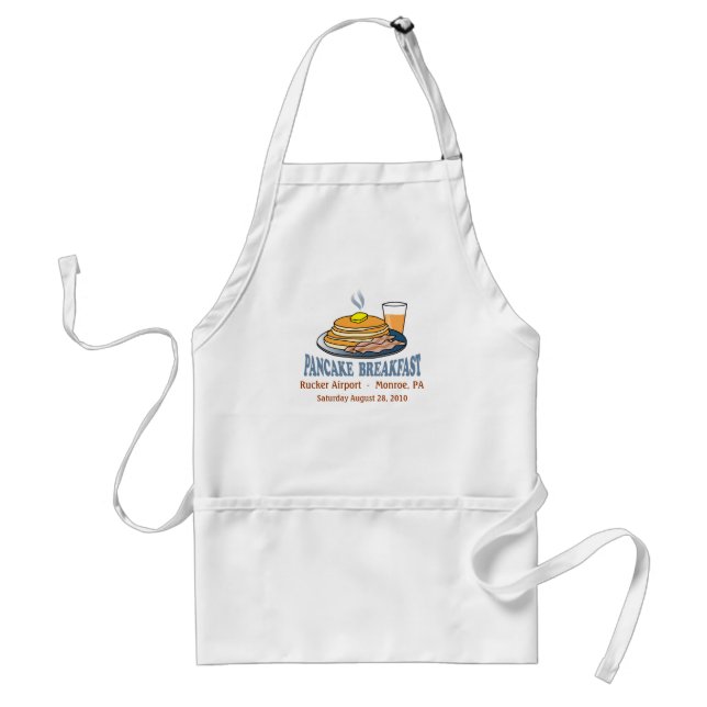 Tablier Pancake Bacon Juice collecte de fonds (Devant)