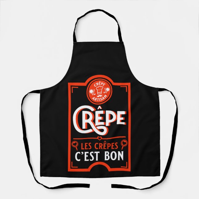 Tablier Pancakes français (Recto)