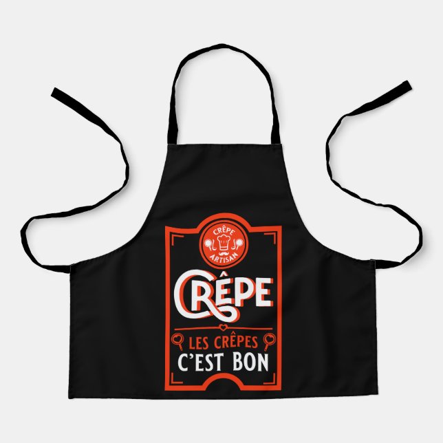 Tablier Pancakes français (Recto)