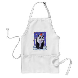 Tablier Panda Bear Noël
