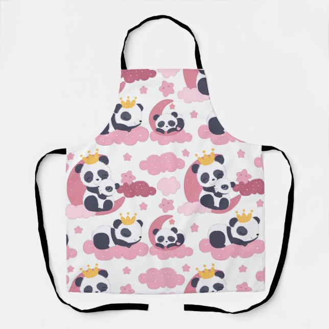 Tablier Panda Lover | Je Suis Surnommé Panda (Recto)
