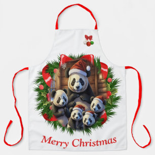 Tablier panda ours