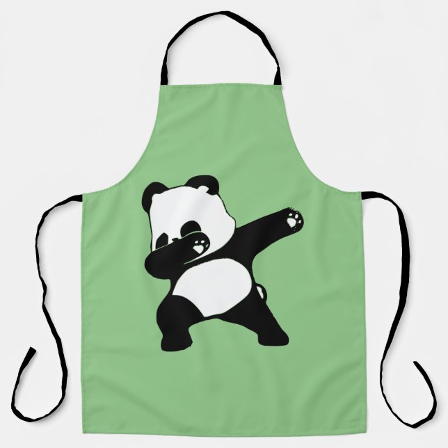 Tablier Panda qui dab  (Recto)