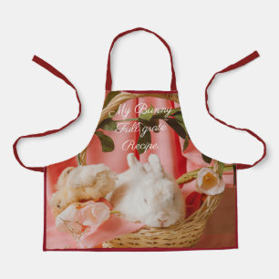 Tablier Panier Bunny Charme Cuisine personnalisée