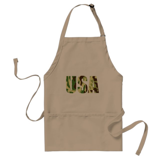 Tablier Panneau de camouflage de kaki américain (Devant)