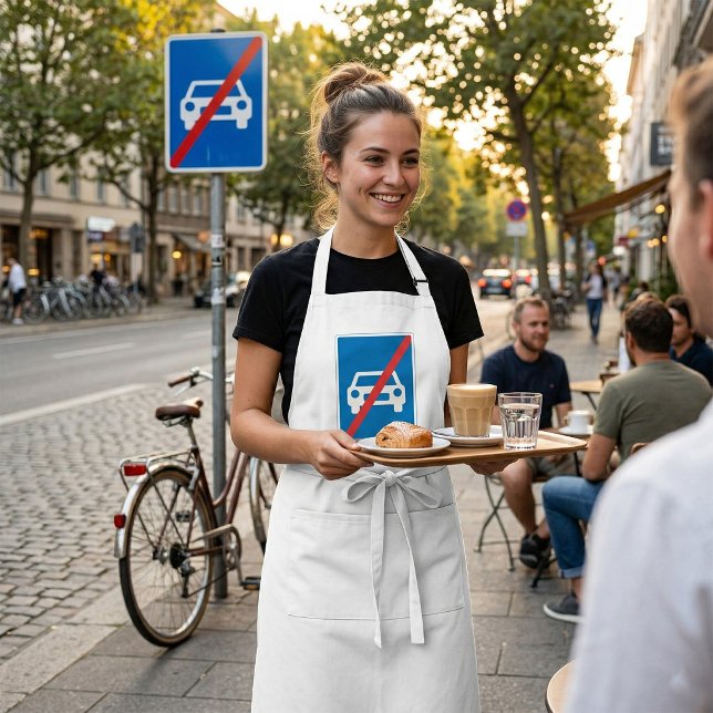 Tablier Panneau de signalisation de fin d'autoroute (Créateur téléchargé)