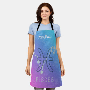Tablier Panneau étoile Poissons Zodiac Horoscope Constella