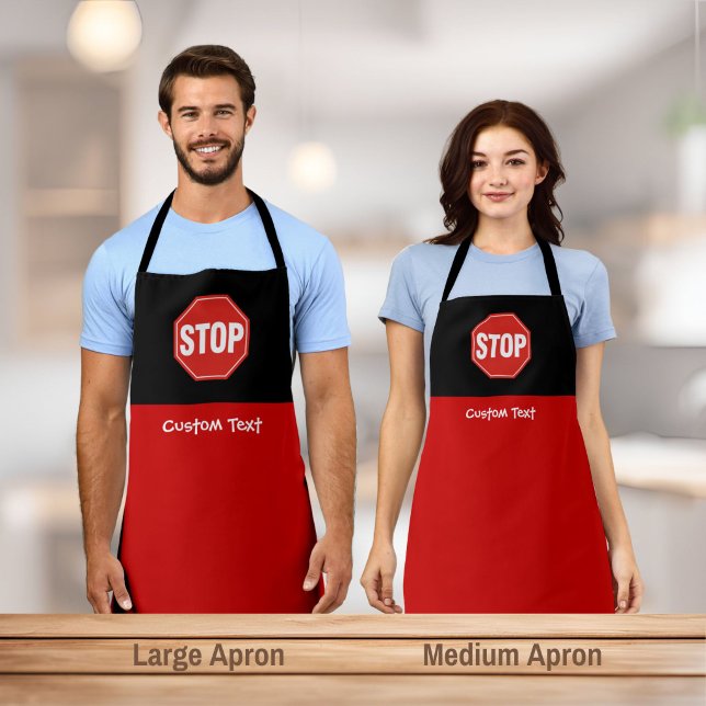 Tablier Panneau STOP (Créateur téléchargé)