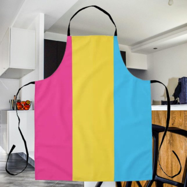 Tablier Pansexual Pride Chef's Apron (Créateur téléchargé)