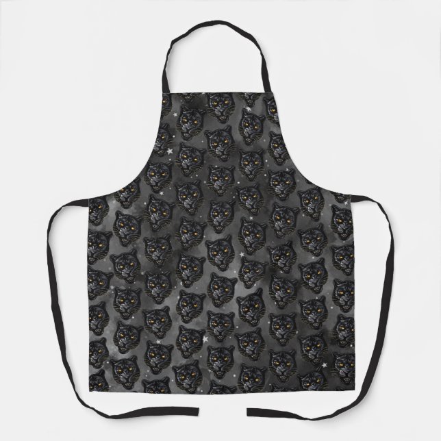 Tablier Panthère noire (Recto)