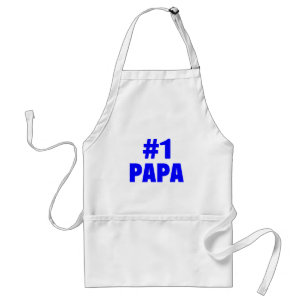 Tablier Papa #1 (bleu)