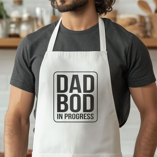 Tablier Papa Bod en cours - Humour pour la Fête des pères (Funny Father's Day Apron)