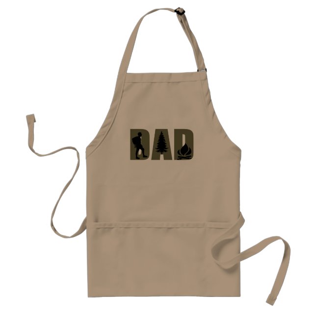 Tablier papa campeur (Devant)