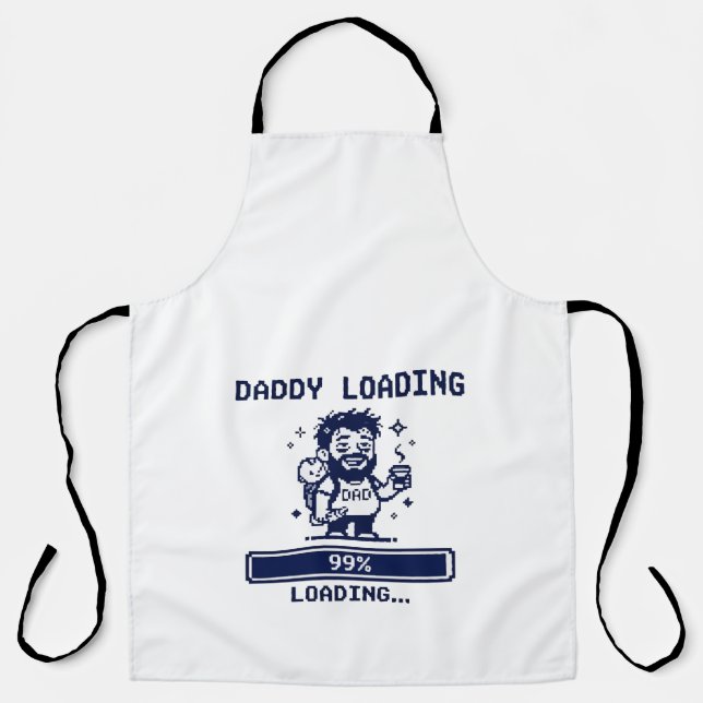 Tablier Papa Chargement 99% (Recto)