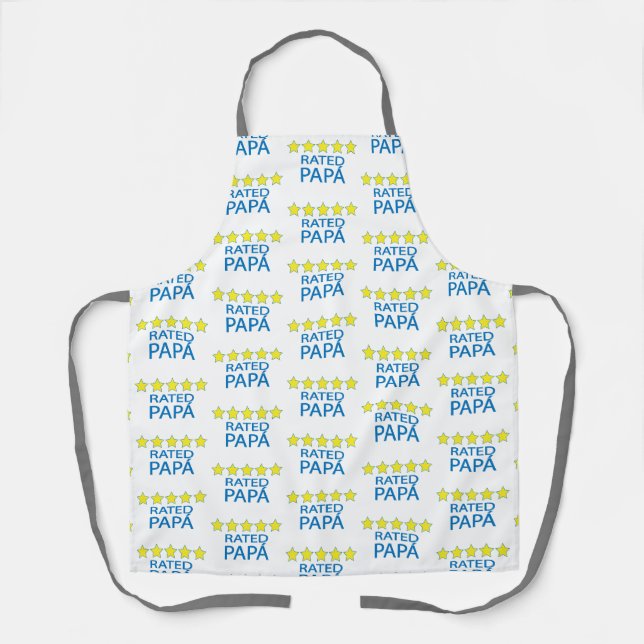 Tablier Papá cinq étoiles (Recto)