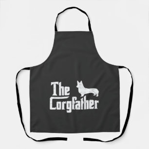 Tablier Papa Corgi le Parrain Corgi T-shirt drôle pour ama