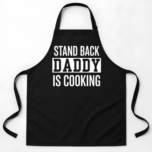 Tablier Papa cuisine drôle (Créateur téléchargé)