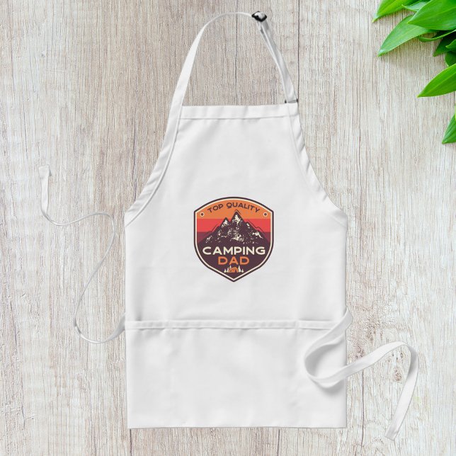 Tablier Papa de camping de haute qualité (Créateur téléchargé)