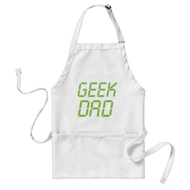 Tablier Papa de geek (Devant)