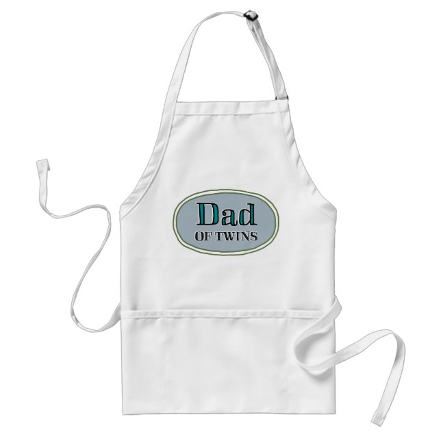 Tablier Papa des jumeaux (Devant)