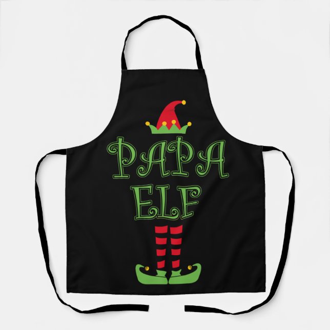 Tablier Papa Elf Christmas TShirt (Recto)