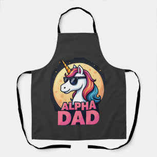 Tablier Papa licorne drôle Laufey hommes Fête des Pères No