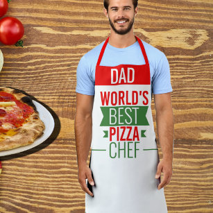 Tablier enfant à personnaliser - Pizzaiolo pour l'anniversaire de