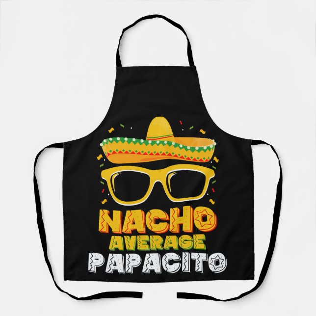 Tablier Papacito de la famille Nacho moyenne Cinco De Mayo (Recto)
