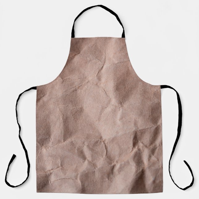 Tablier Papier effondré rustique (Recto)