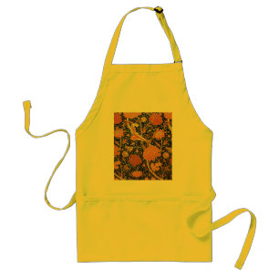 Tablier Papier peint fleur de William Morris Cray