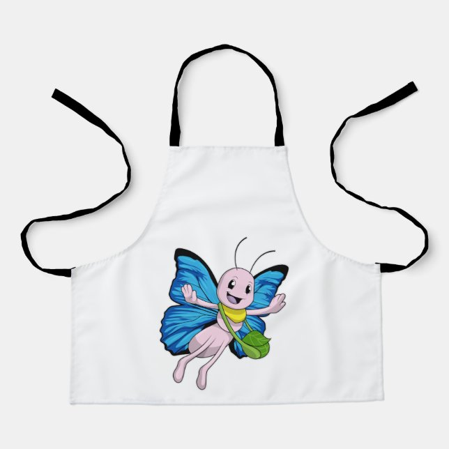 Tablier Papillon avec sac à main (Recto)