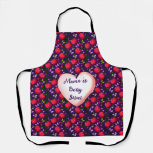 Tablier Papillon Cerise Mignon personnalisé et sur mesure