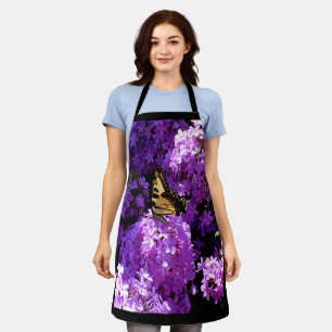 Tablier Papillon et Phlox