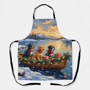 Tablier Papillon Noël Bateau Fêtes