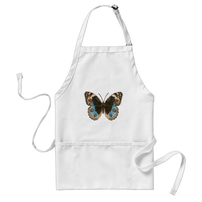 Tablier Papillon Pansy Bleu (Devant)
