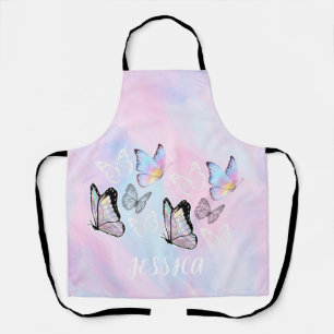 Tablier Papillon Pastel Dreamy Personnalisé