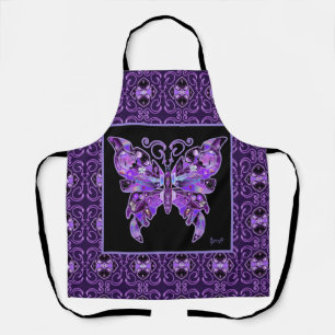Tablier Papillon pourpre 31