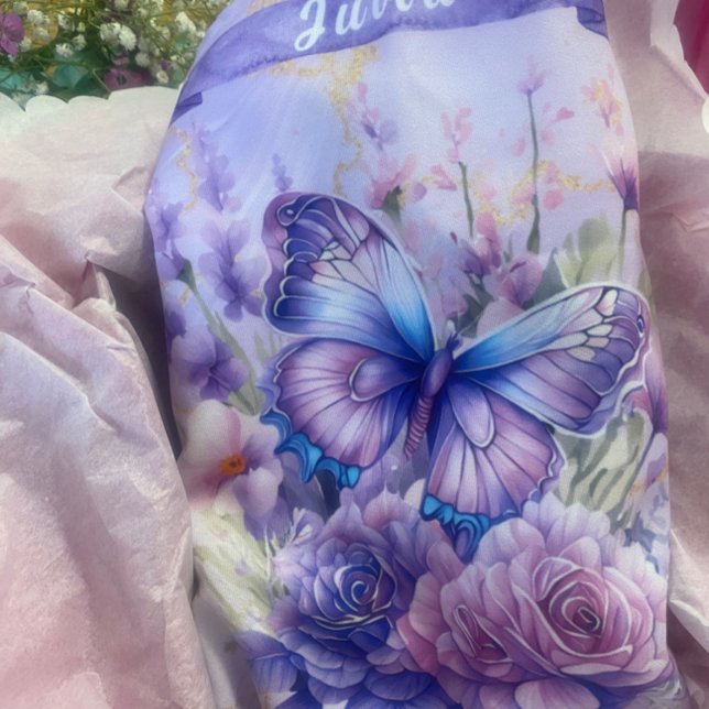 Tablier Papillon Purple Dream  (True colors may vary.)