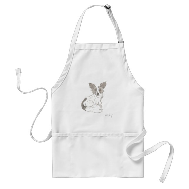 Tablier Papillon Sketch Apron (Devant)