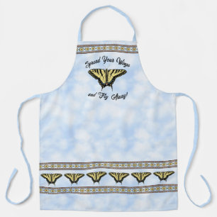 Tablier Papillon Swallowtail Jaune du Sud-Ouest Personnali