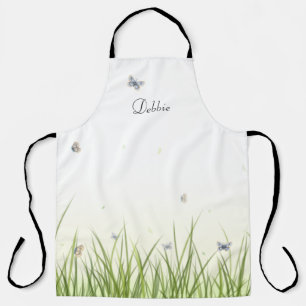 Tablier Papillons dans le jardinier personnalisé