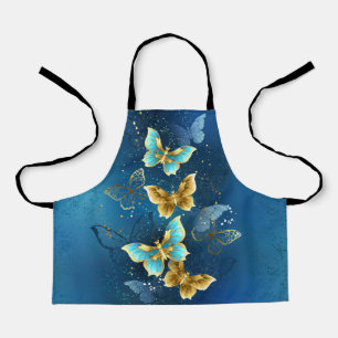 Tablier Papillons dorés