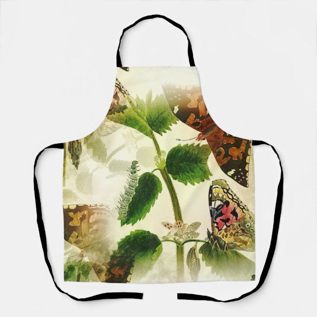 Tablier Papillons du jardin (Recto)