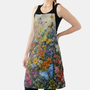 Tablier Papillons du Paradis – Une Fleur Sauvage Colorée