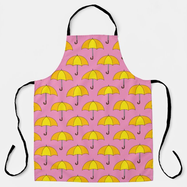 Tablier Parapluie Jaune (Recto)