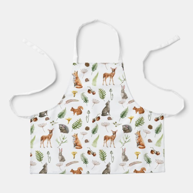 Tablier Parc animal pour enfants (Recto)